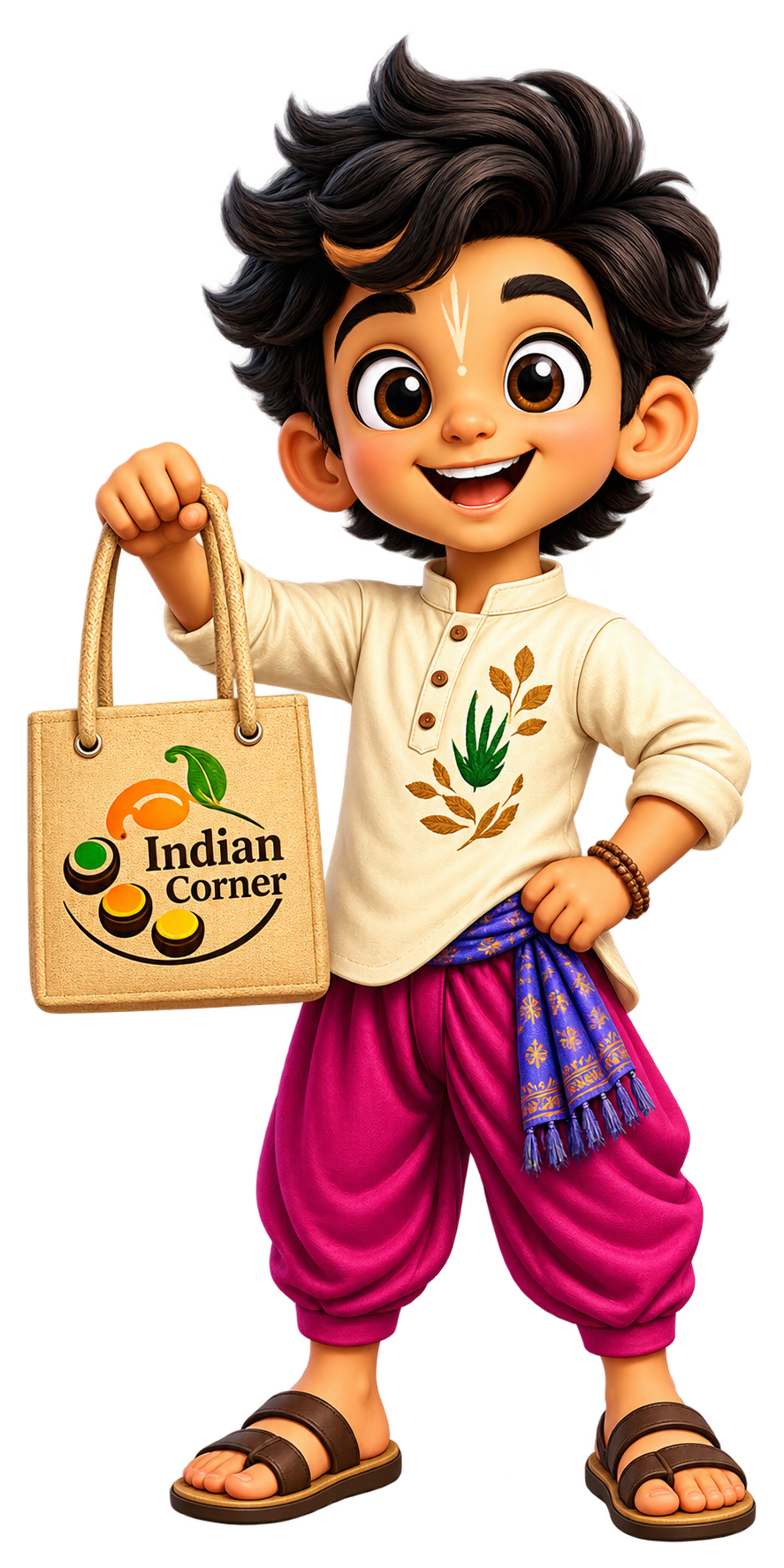 Indian Corner Mascot
