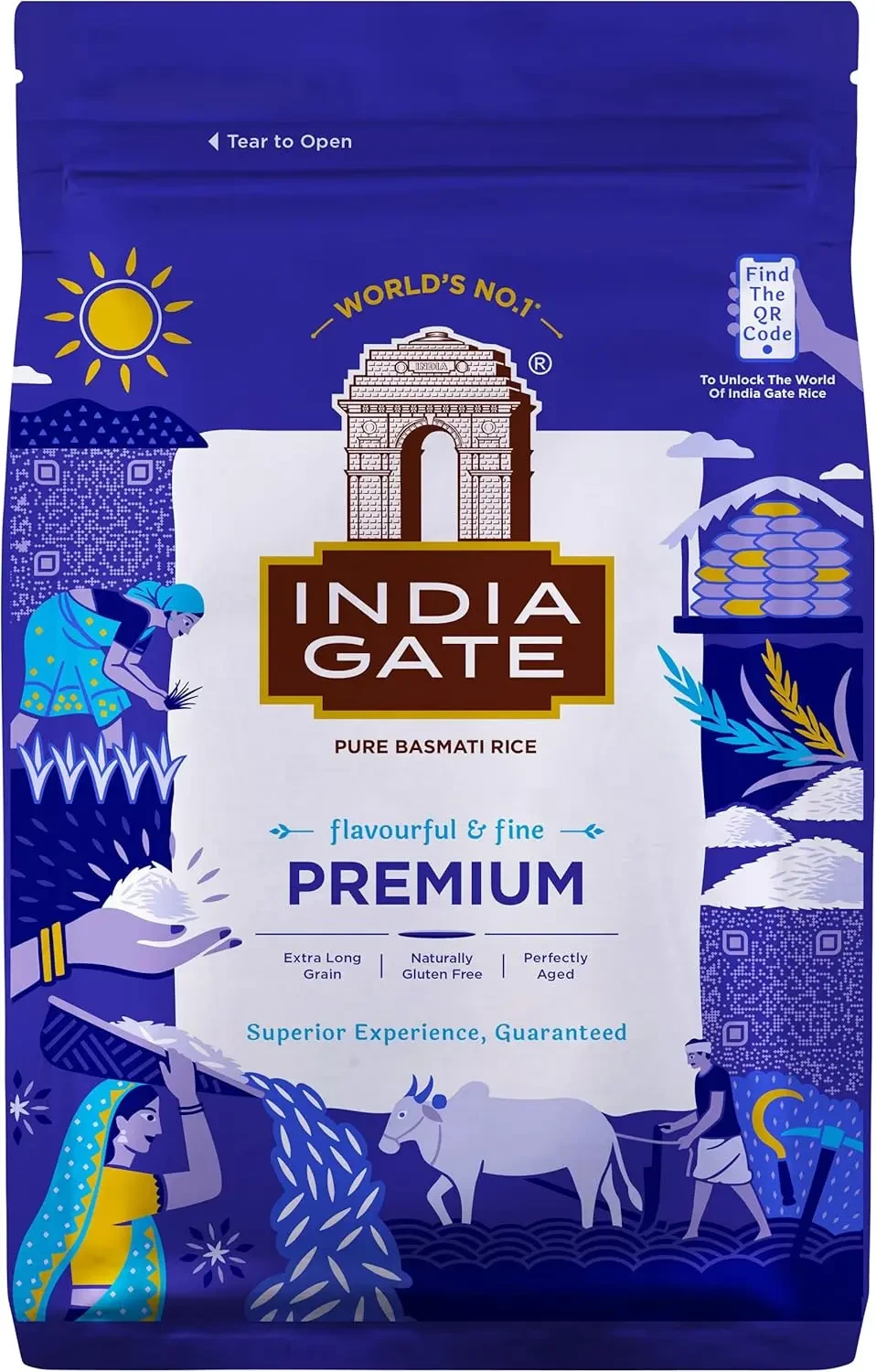 India Gate Premium Pure Ryż basmati