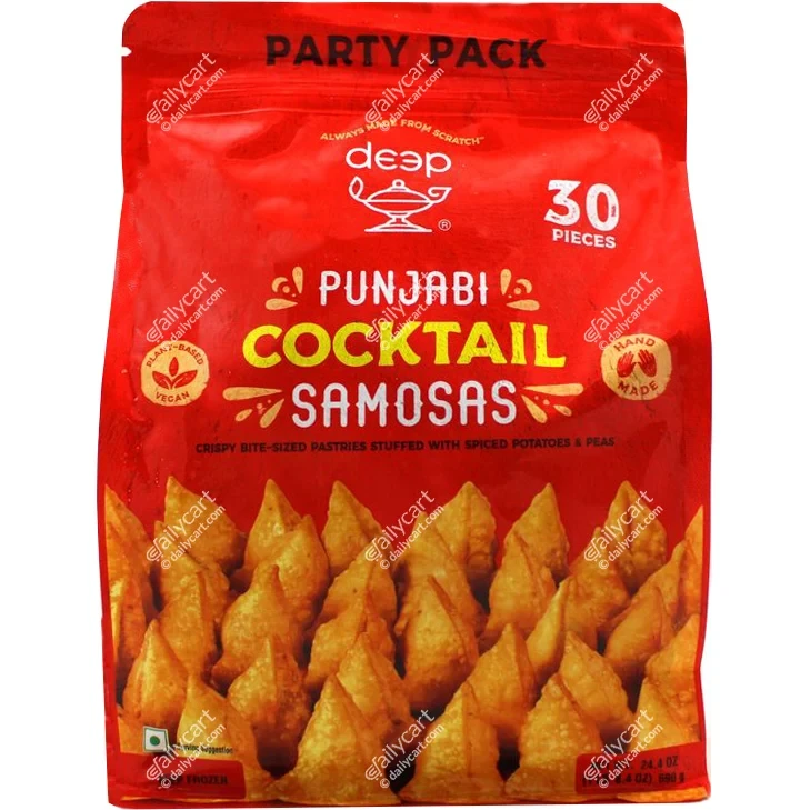 Deep Cocktail Samosa 30 pcs 690G