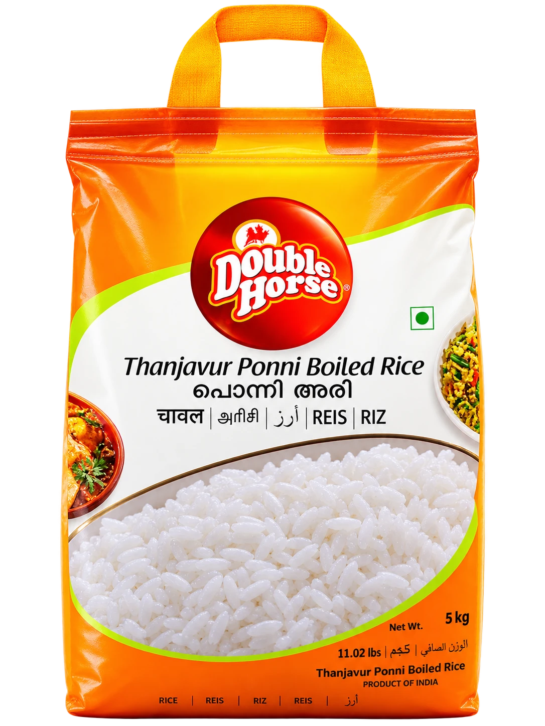 Double Horse Ponni Thanjavur Parboiled Ryż 5kg
