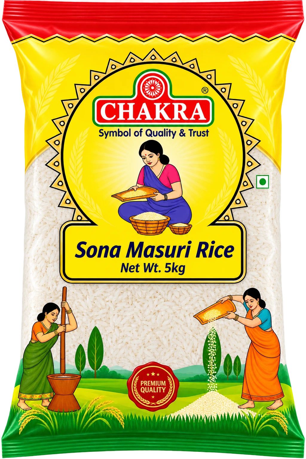 Ryż Sona Masoori Chakra 1 kg