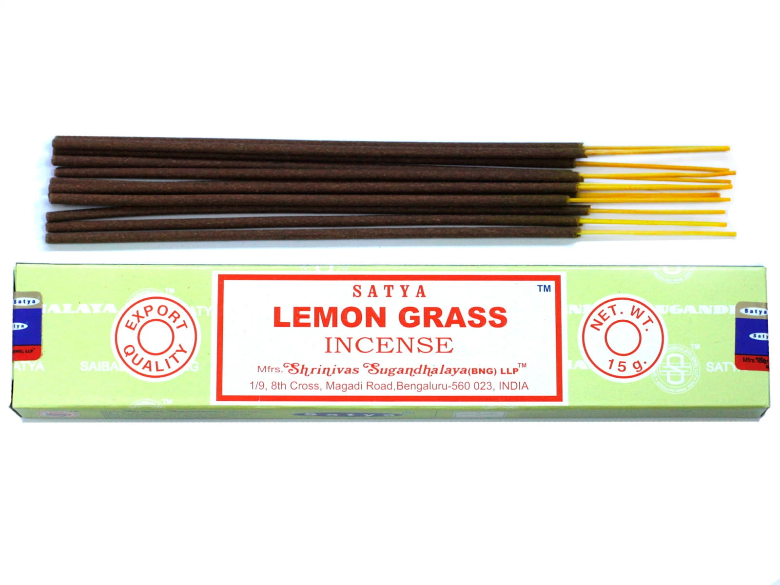 Lemongrass Incense Sticks Satya 15g