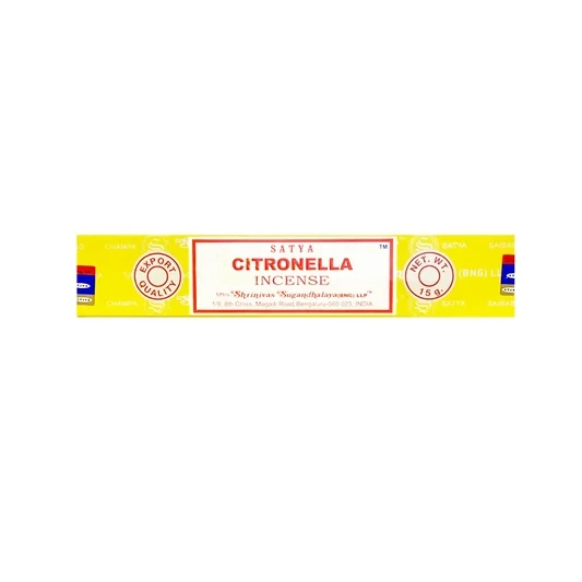 Citronella Incense Sticks Satya 15g
