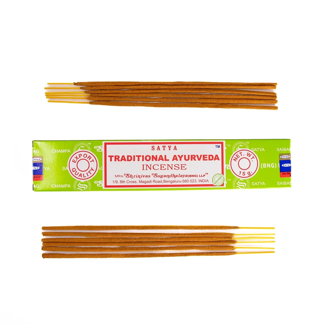Traditional Ayurveda Incense Sticks Satya 15g