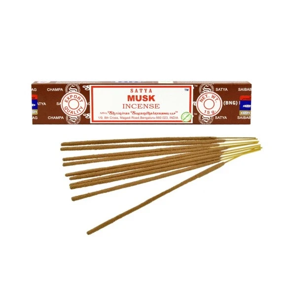 Musk Incense Sticks Satya 15g