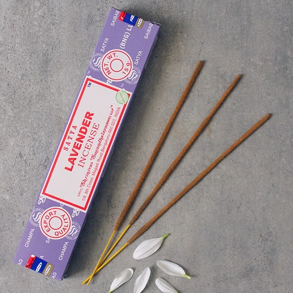 Lavender Incense Sticks Satya 15g