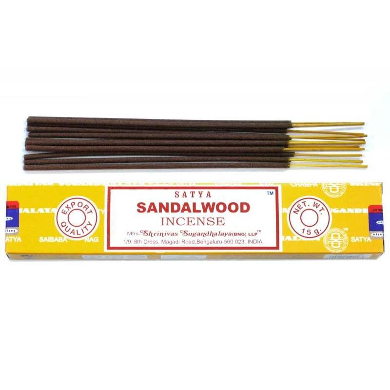 Sandalwood Incense Sticks Satya 15g