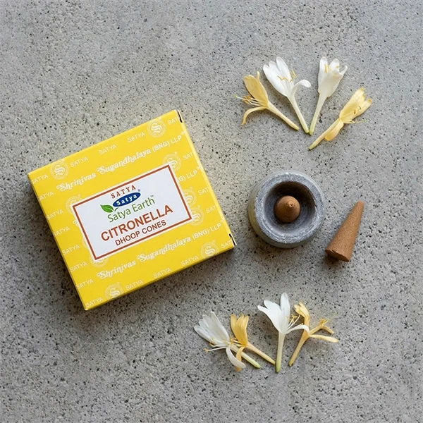 Satya Citronella Dhoop Cones