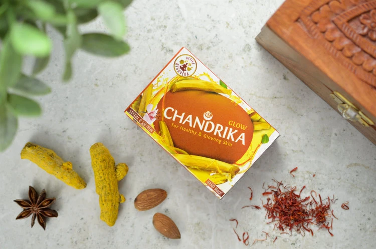 Chandrika Sandal & Saffron 75g