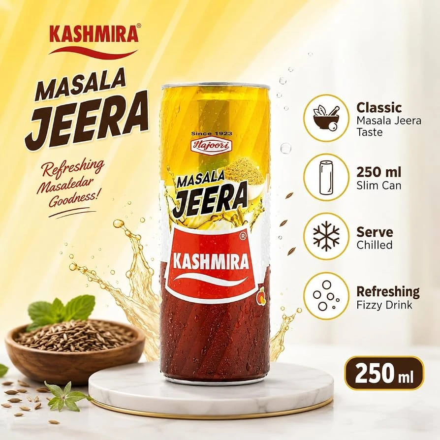 Hajoori Soda Jeera Masala 250 ml