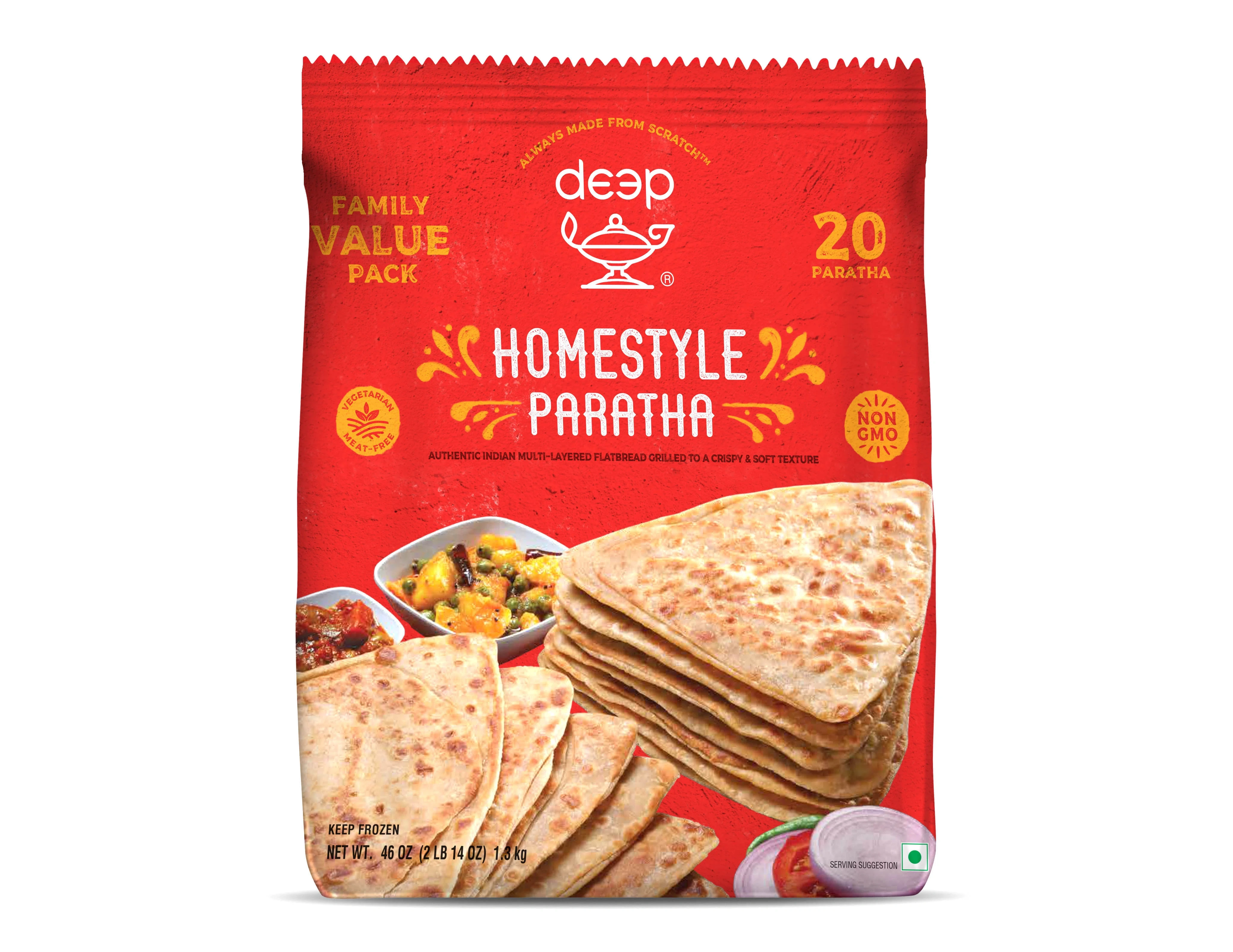 Deep Paratha domowa Family Pack
