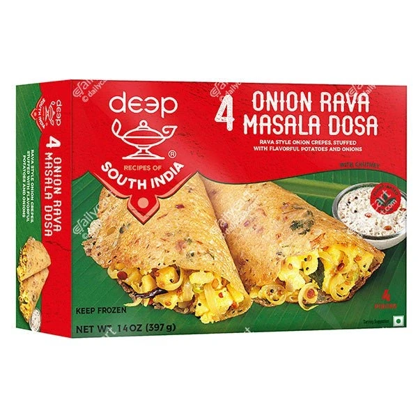 Deep Dosa Rava Masala z cebulą