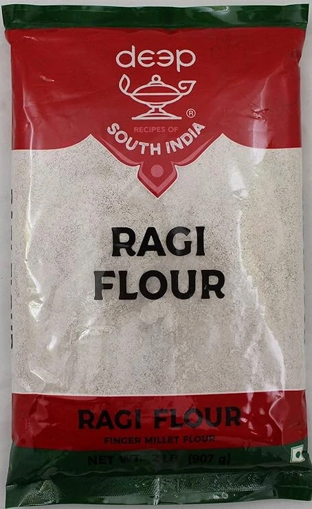 Deep Finger Millet Mąka (Ragi Atta)