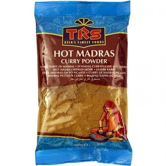 Ostra przyprawa curry Madras w proszku
