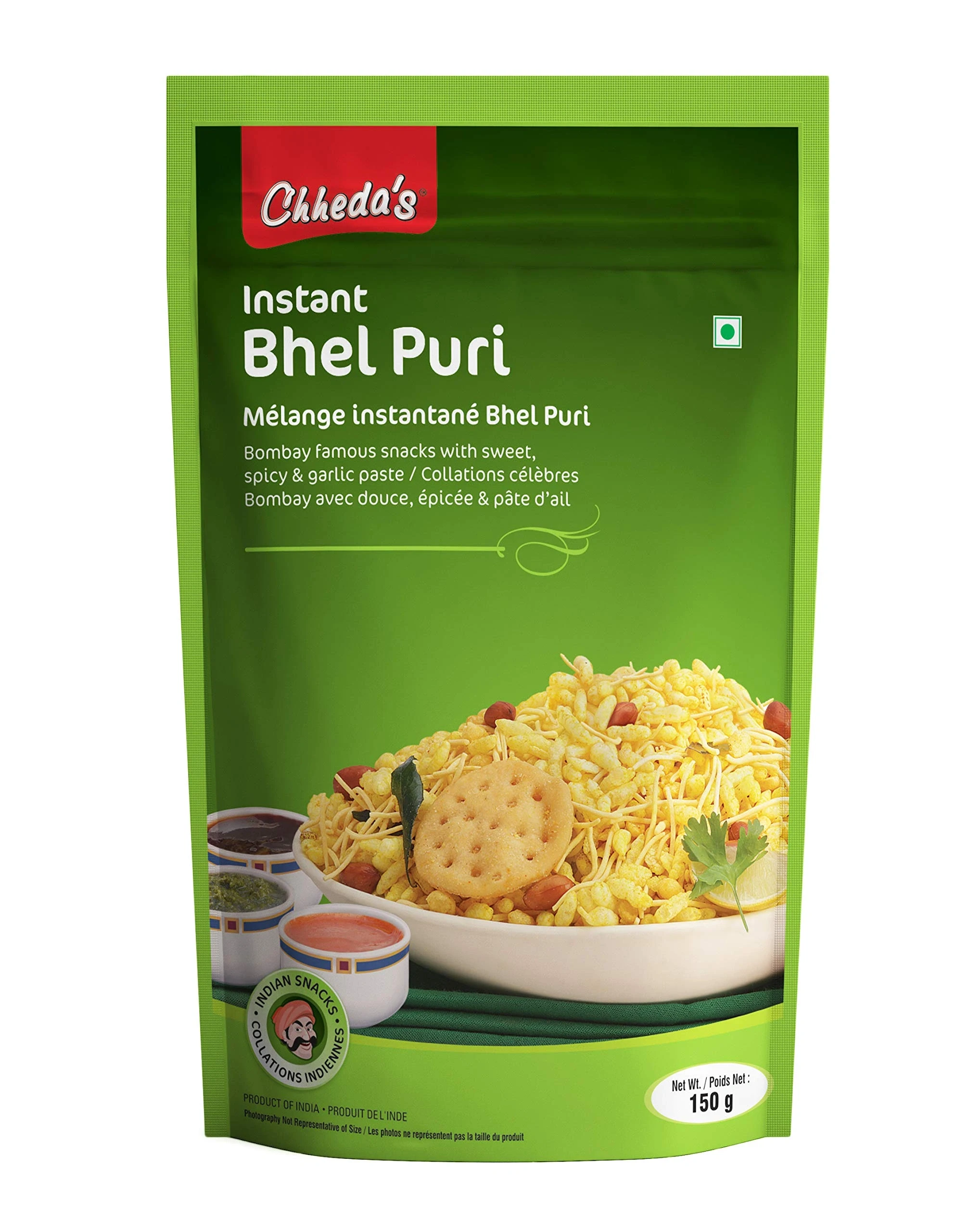 Chheda's Instant Bhel Puri with Chutney 150g